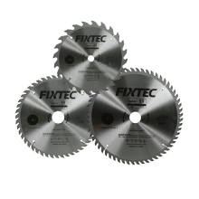 FIXTEC 8 1/4 Inch 48 Teeth General Purpose Hard & Soft Wood Saw Blade TCT Mitre Saw Blade For Wood Cutting